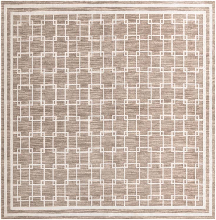 Detail image of Jill Zarin 10' x 10' Metropolitan Uptown Square Rug