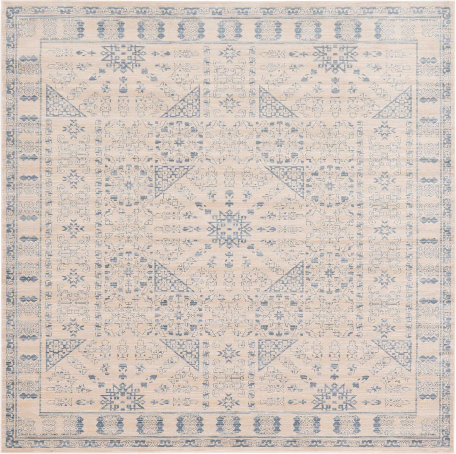 8' x 8' Victoria Square Rug