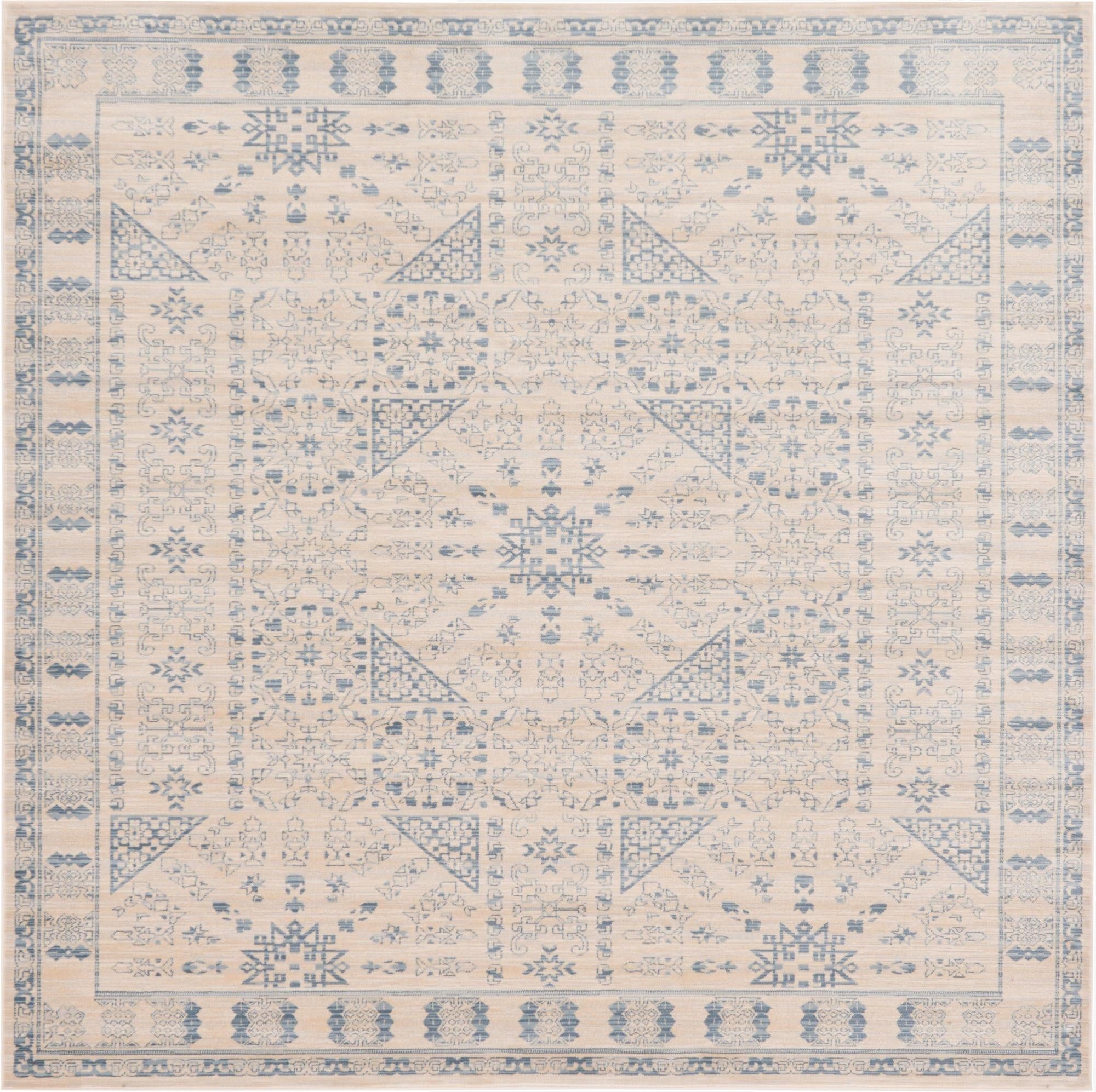 8' x 8' Victoria Square Rug
