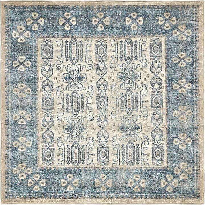 4' x 4' Vienna Square Rug