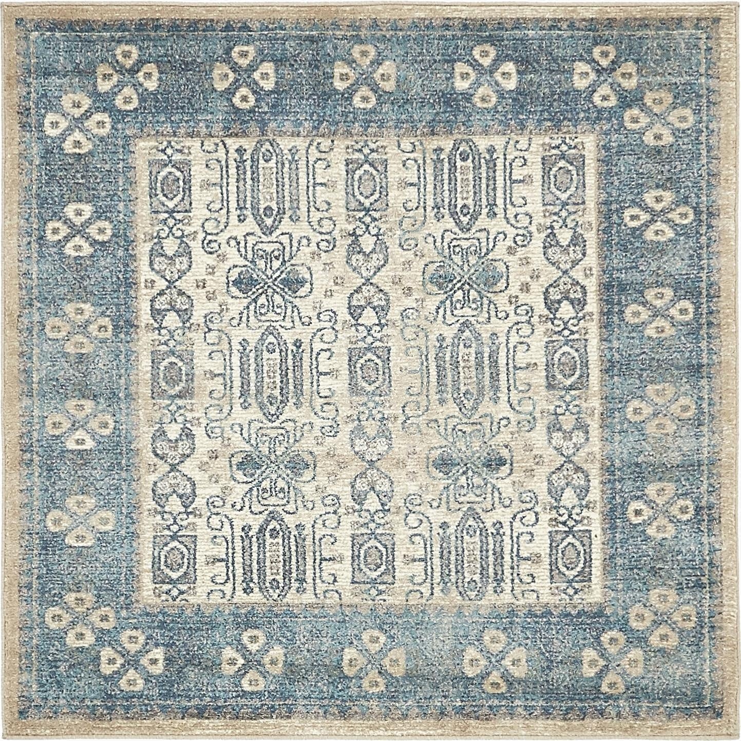 4' x 4' Vienna Square Rug