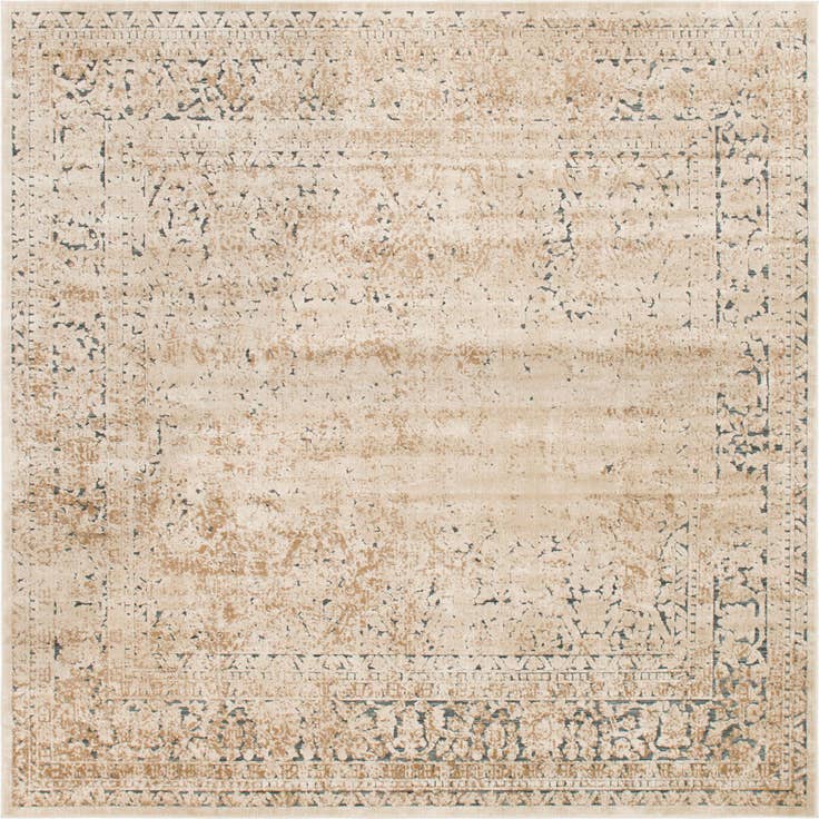 Detail image of 7' x 7' Villa Square Rug
