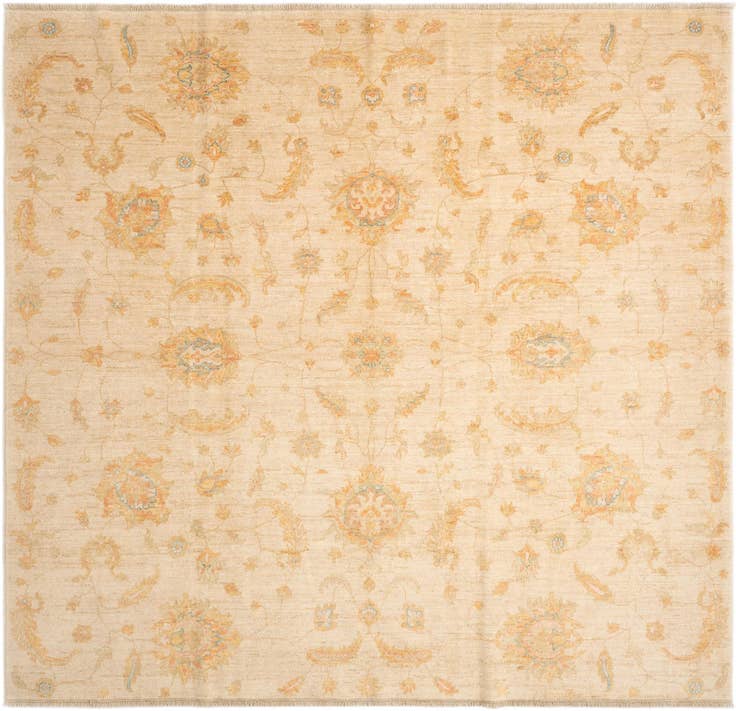 Detail image of 8' x 8' 5 Ziegler Wool Square Rug