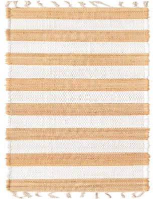 Detail image of 1' 2 x 8' Hand Woven Chindi Rag Table Runner Rug