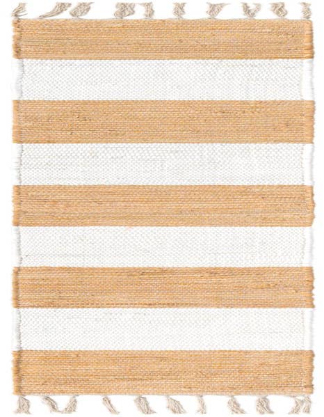 Detail image of 1' 2 x 5' 1 Hand Woven Chindi Rag Table Runner Rug