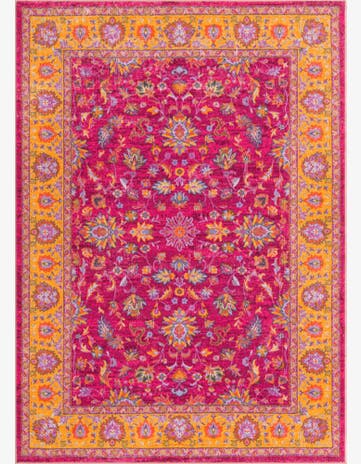 Berry Pink Medina Rug