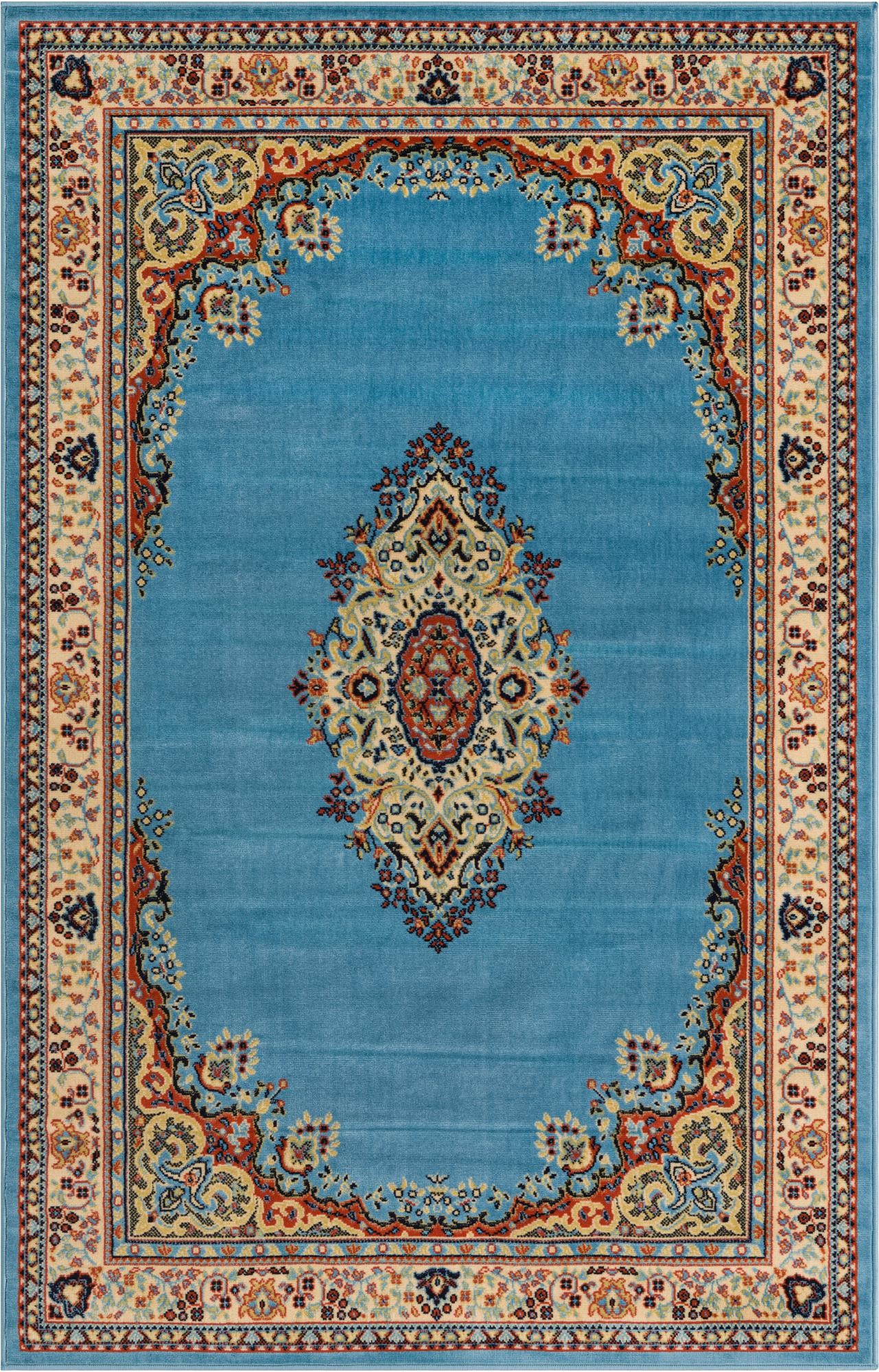 Bingham · Border rug, blue