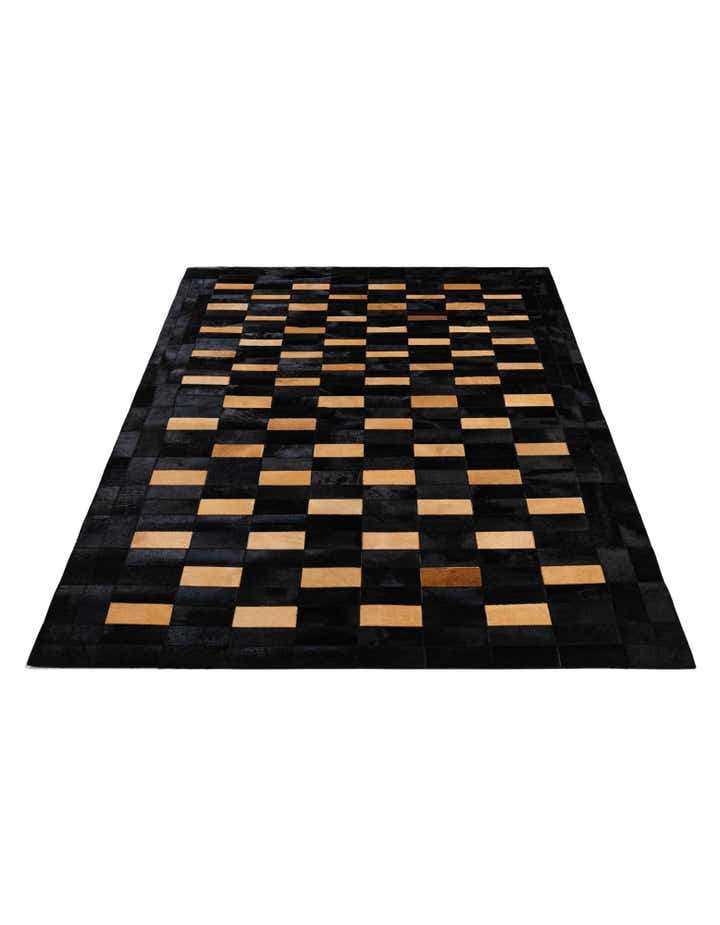 5' 1 x 7' 11 Cowhide - Patchwork Rug
