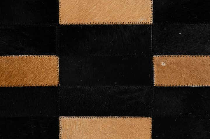 5' 1 x 7' 11 Cowhide - Patchwork Rug