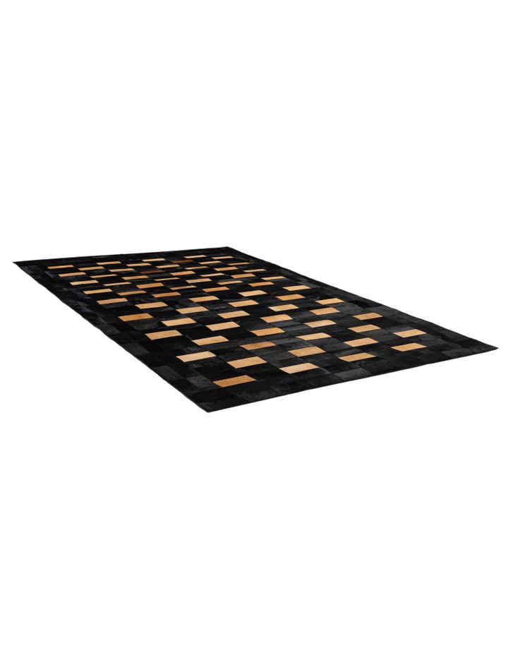 5' 1 x 7' 11 Cowhide - Patchwork Rug