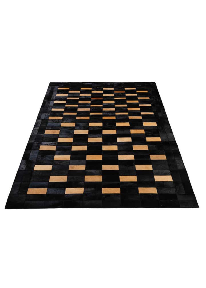 5' 1 x 7' 11 Cowhide - Patchwork Rug
