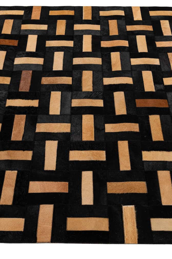 5' 1 x 7' 11 Cowhide - Patchwork Rug