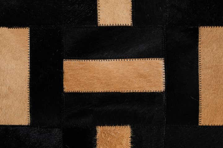5' 1 x 7' 11 Cowhide - Patchwork Rug