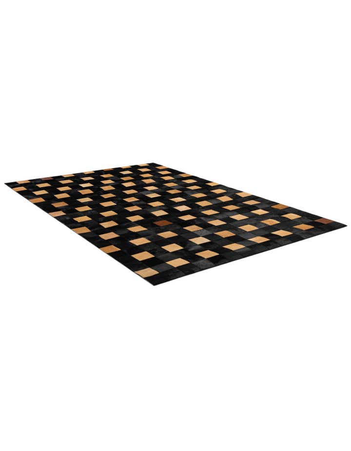 5' x 7' 10 Cowhide - Patchwork Rug