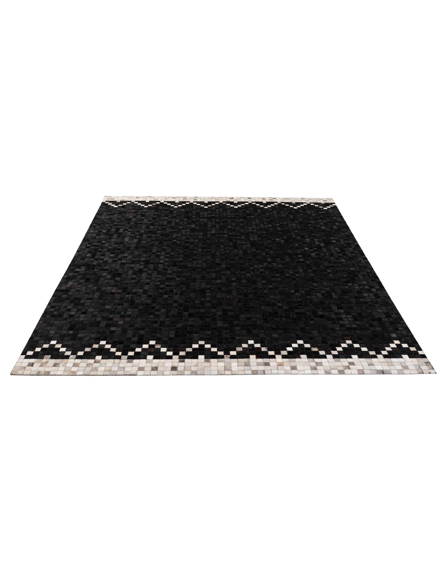 8' 3 x 10' 1 Cowhide - Patchwork Rug