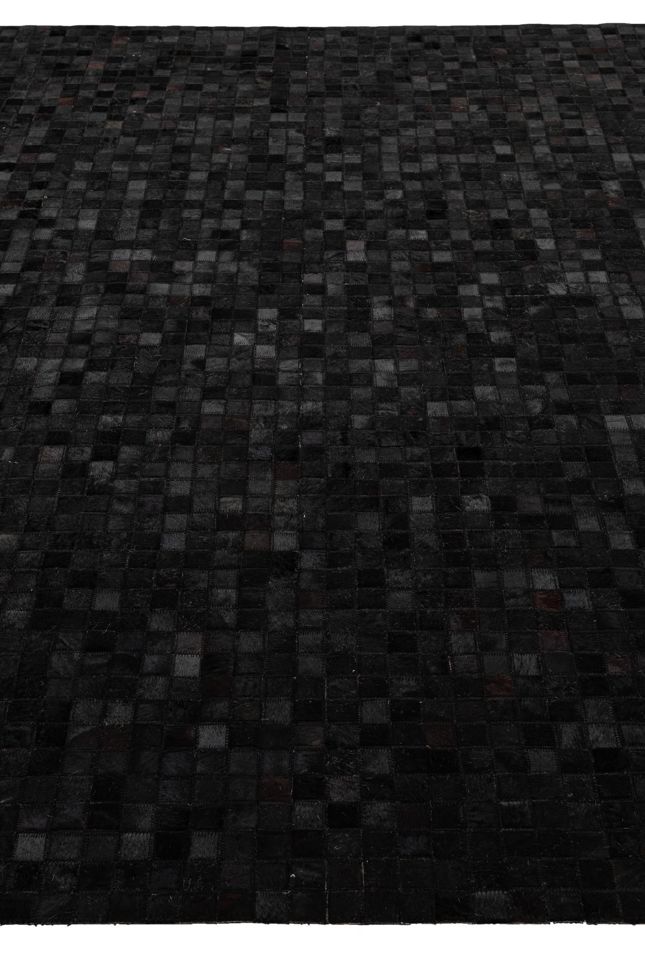 8' 3 x 10' 1 Cowhide - Patchwork Rug