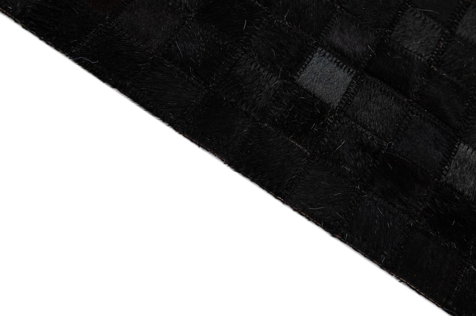 8' 3 x 10' 1 Cowhide - Patchwork Rug