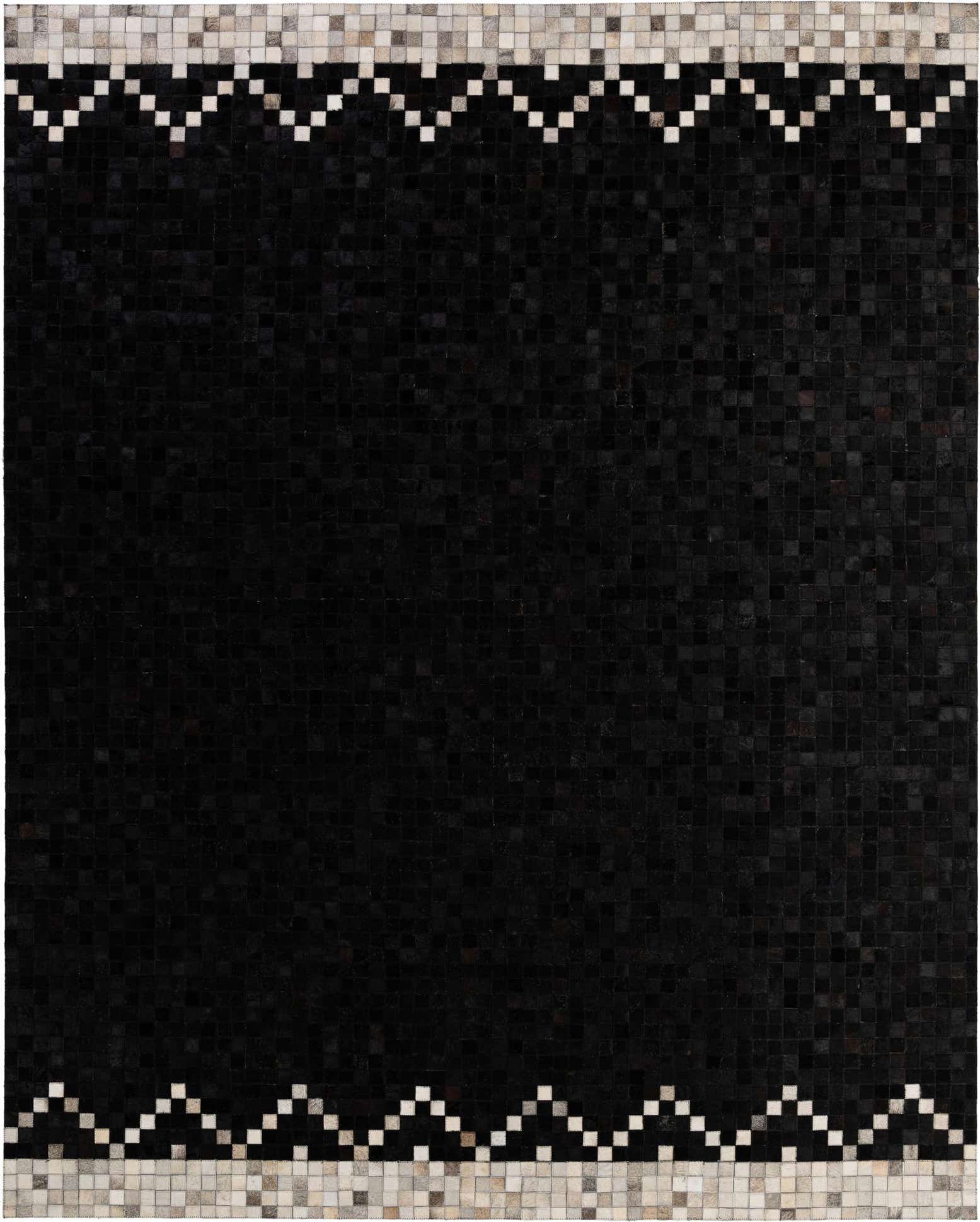 8' 3 x 10' 1 Cowhide - Patchwork Rug