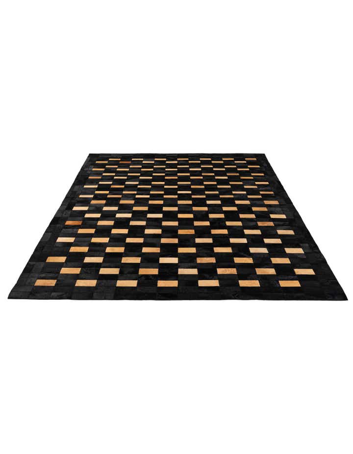 8' 3 x 10' 1 Cowhide - Patchwork Rug