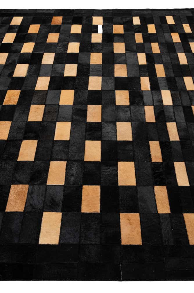 8' 3 x 10' 1 Cowhide - Patchwork Rug