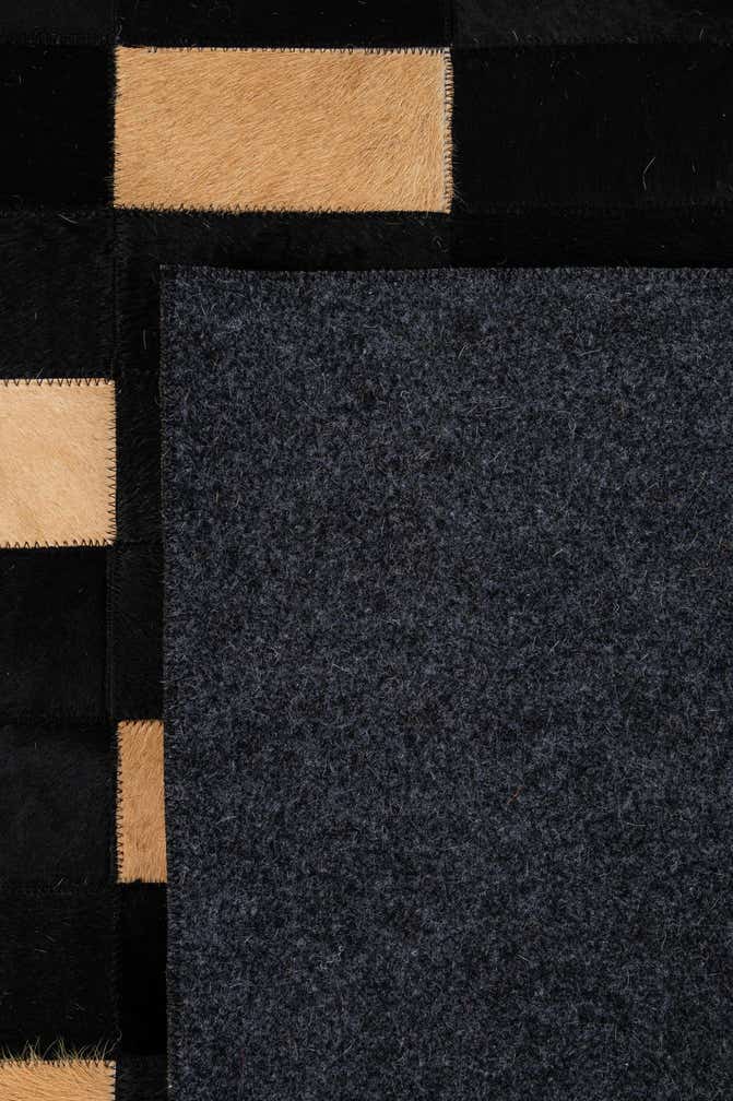 8' 3 x 10' 1 Cowhide - Patchwork Rug