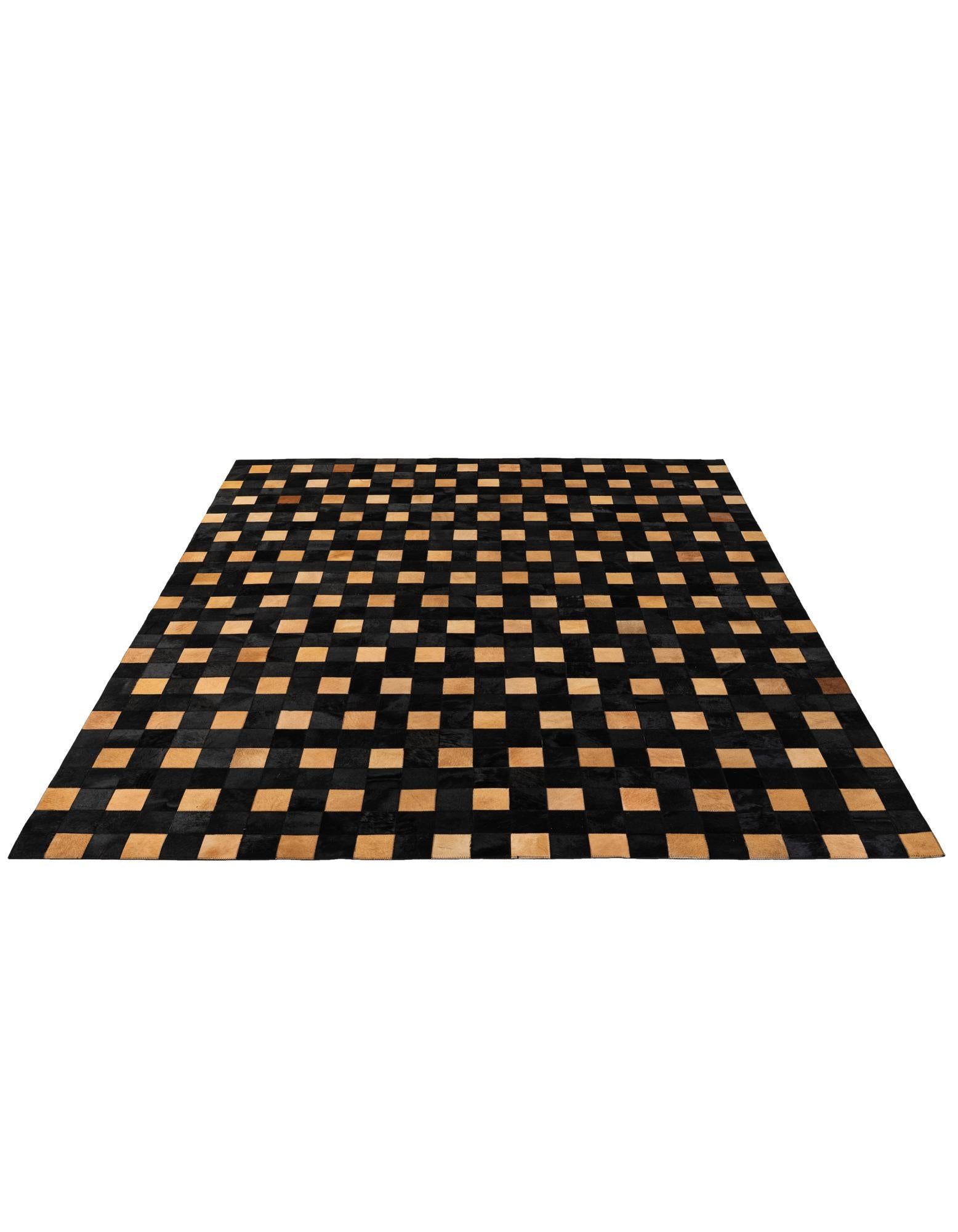 8' x 10' Cowhide - Patchwork Rug