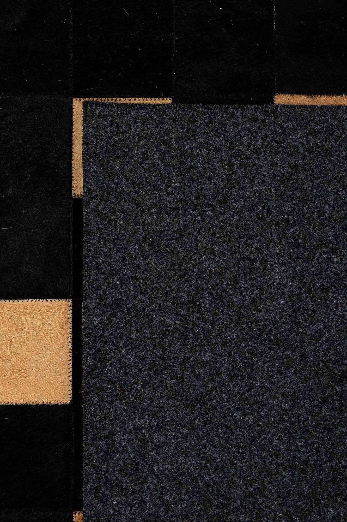 8' x 10' Cowhide - Patchwork Rug