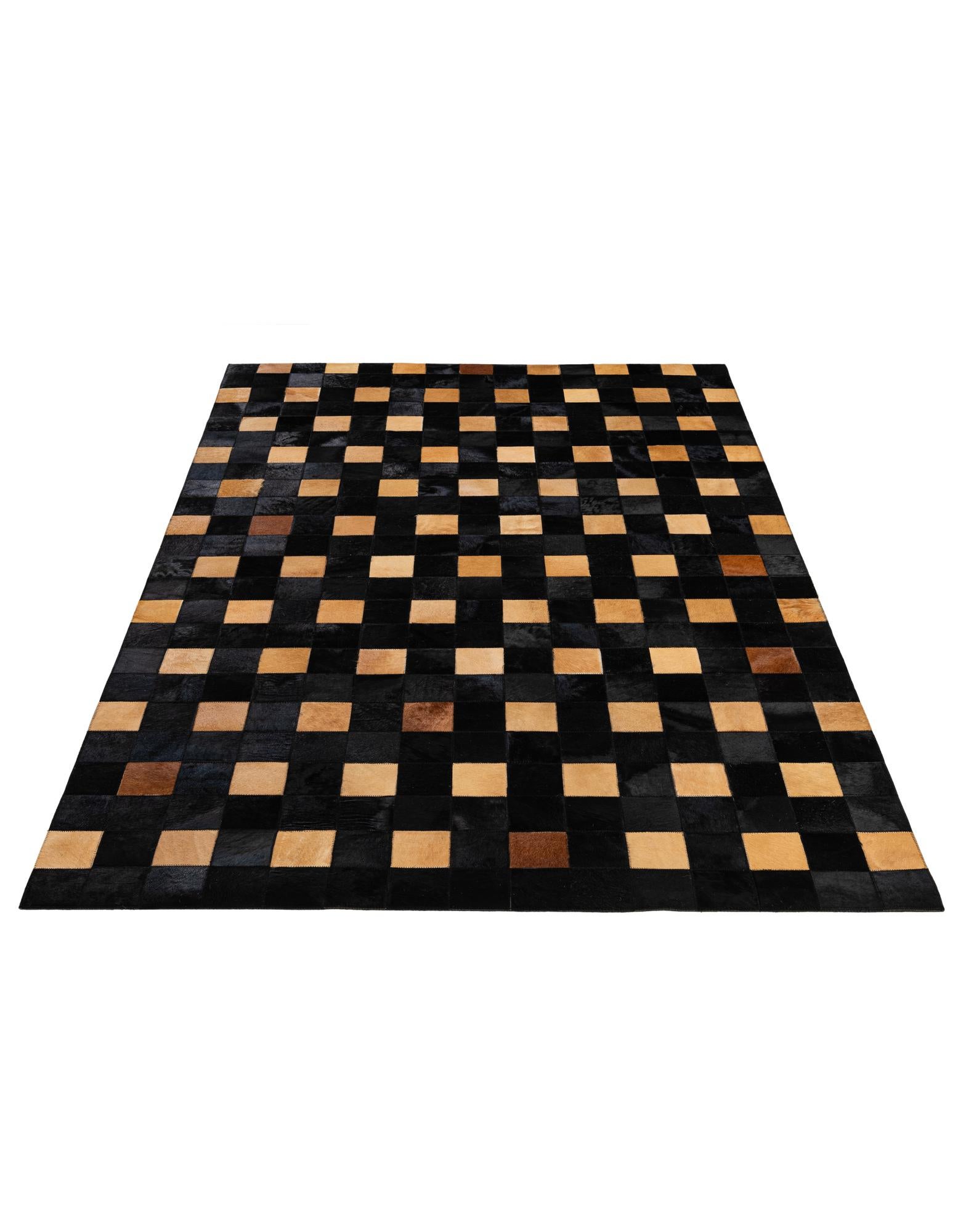 5' x 7' 11 Cowhide - Patchwork Rug