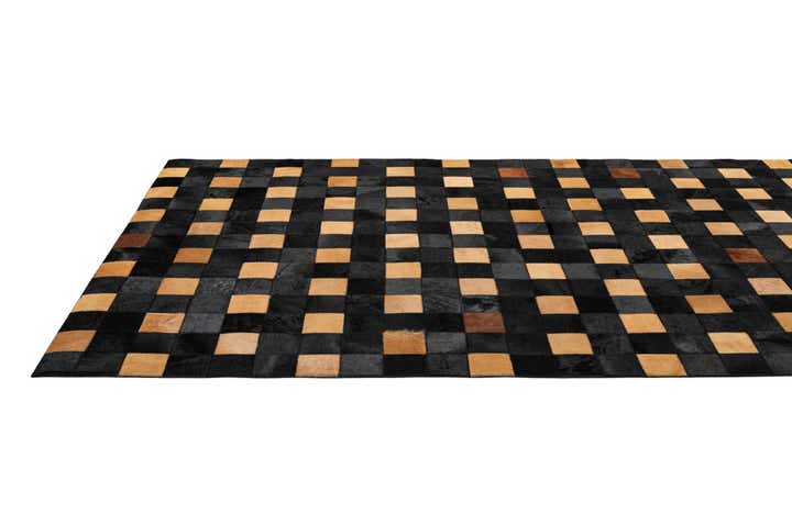 5' x 7' 11 Cowhide - Patchwork Rug