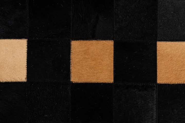 5' x 7' 11 Cowhide - Patchwork Rug