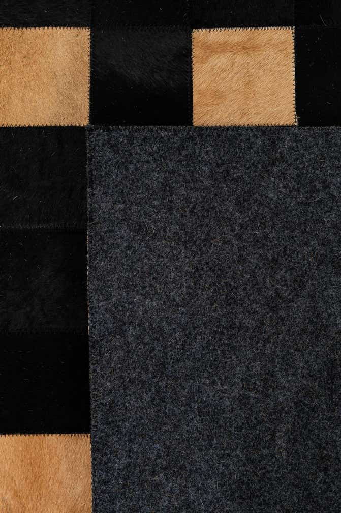 5' x 7' 11 Cowhide - Patchwork Rug