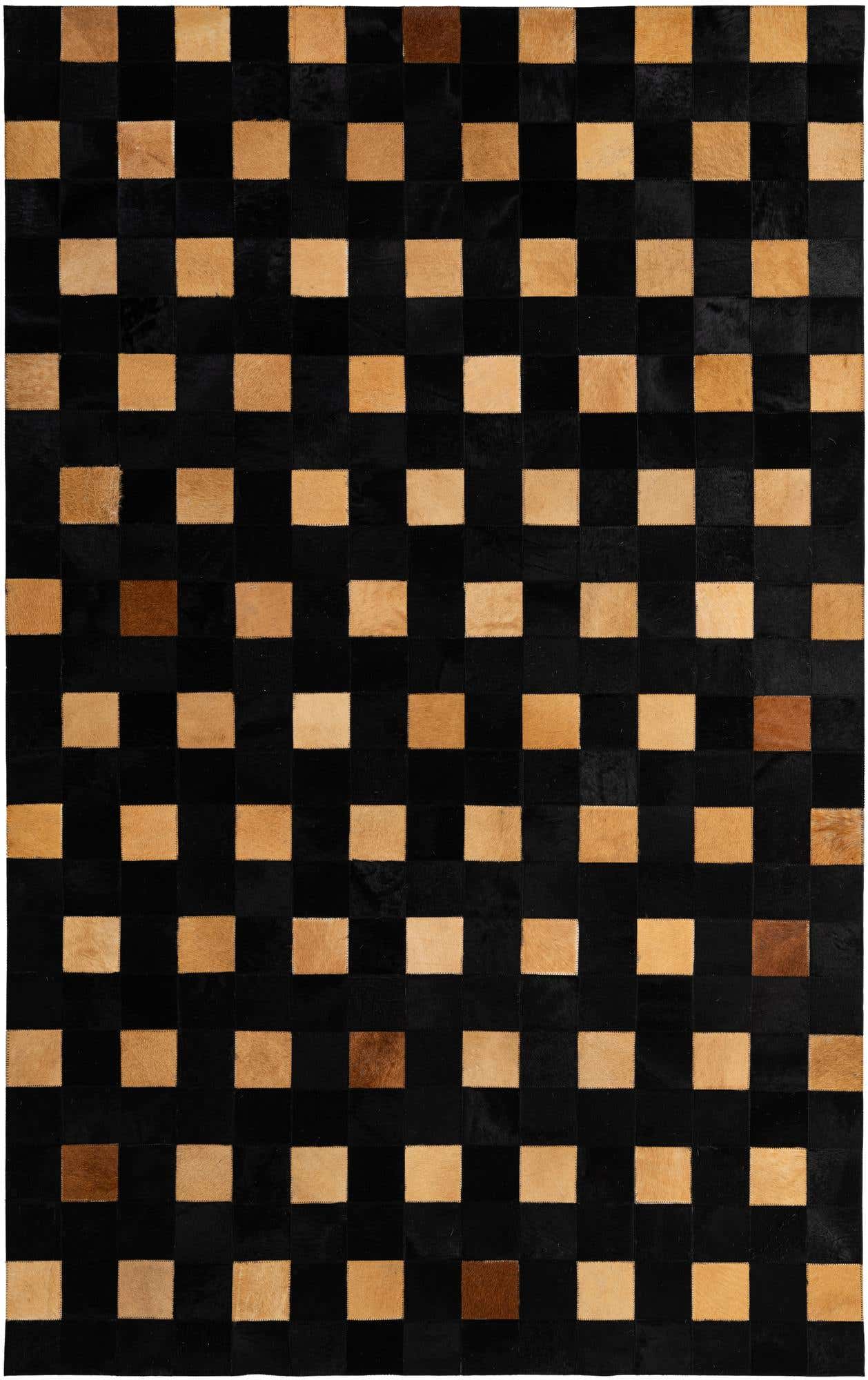 5' x 7' 11 Cowhide - Patchwork Rug