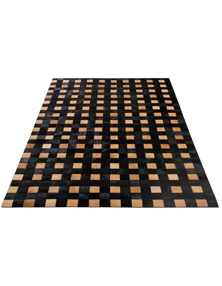 5' 1 x 7' 11 Cowhide - Patchwork Rug