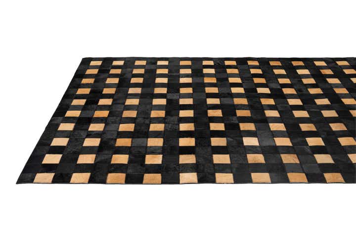 5' 1 x 7' 11 Cowhide - Patchwork Rug