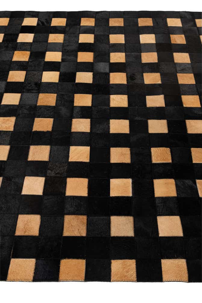 5' 1 x 7' 11 Cowhide - Patchwork Rug