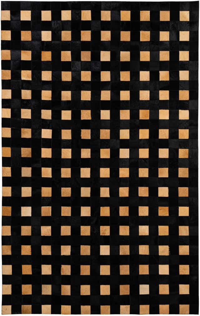 5' 1 x 7' 11 Cowhide - Patchwork Rug