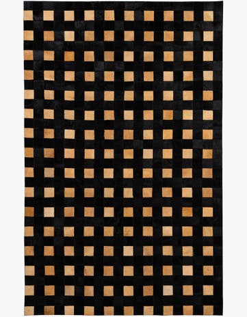 5' 1 x 7' 11 Cowhide - Patchwork Rug