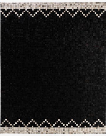 8' 3 x 10' 1 Cowhide - Patchwork Rug