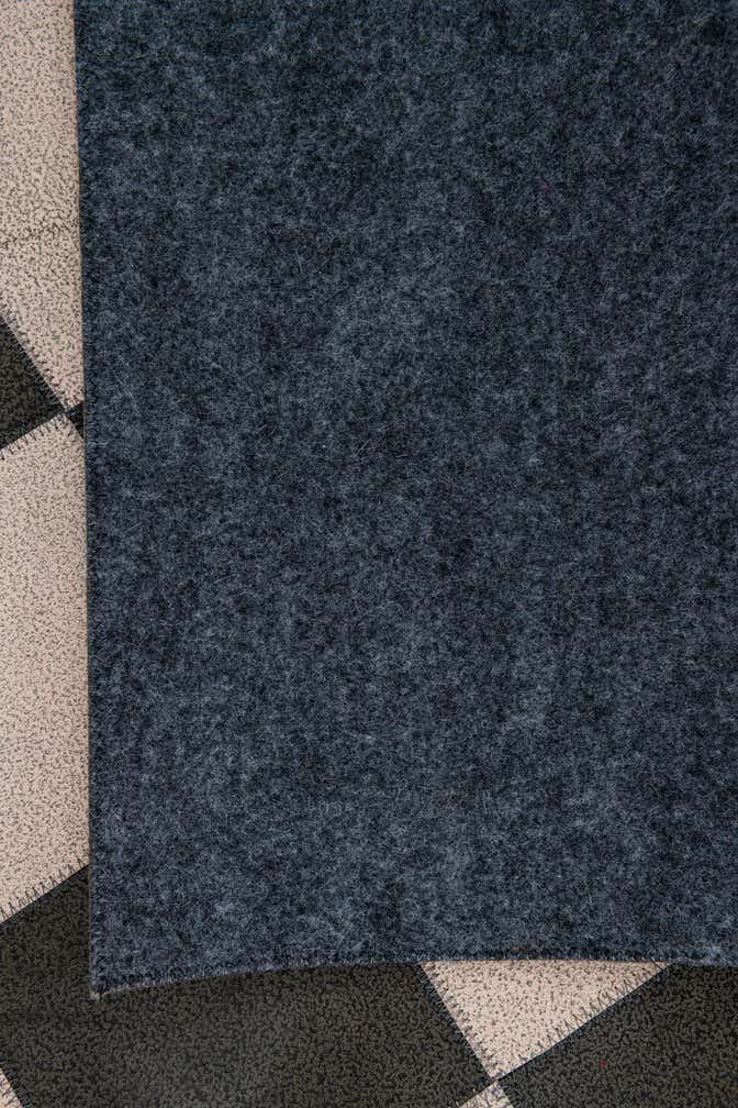 5' x 7' 10 Cowhide Leather Rug