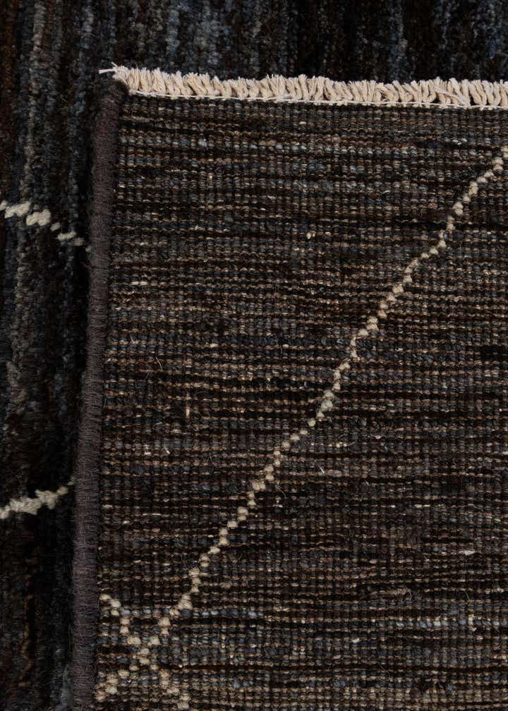 4' 5 x 6' 4 Hand Knotted Moroccan Wool Rug