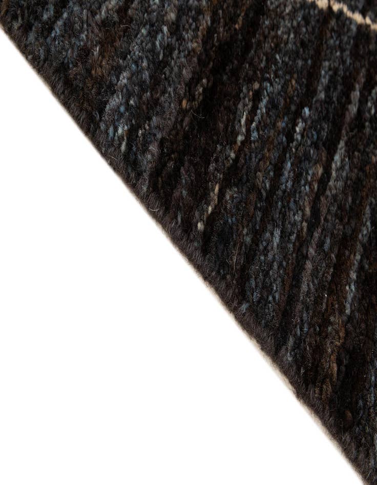 Detail image of 4' 7 x 6' 7  Hand Knotted Moroccan Wool Rug