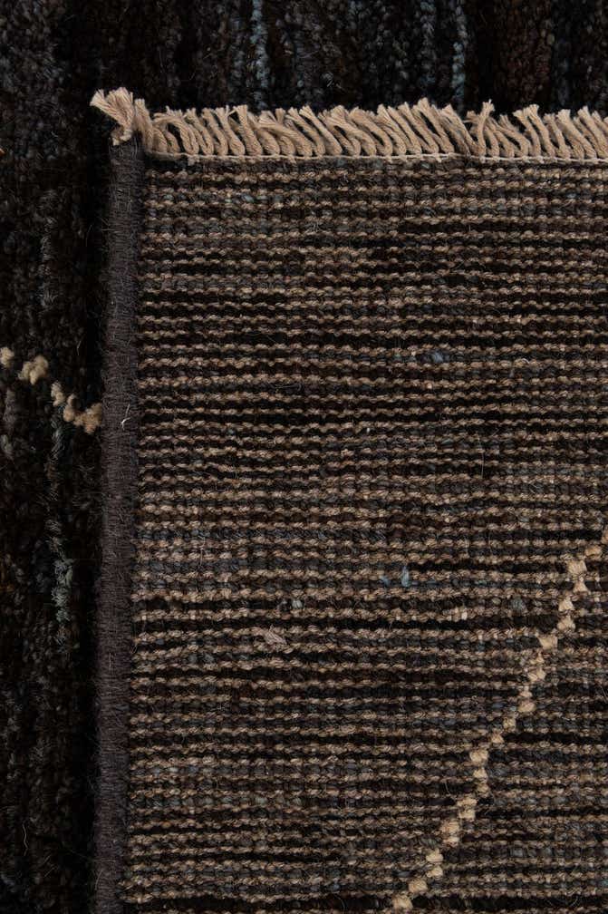 4' 7 x 6' 7 Hand Knotted Moroccan Wool Rug