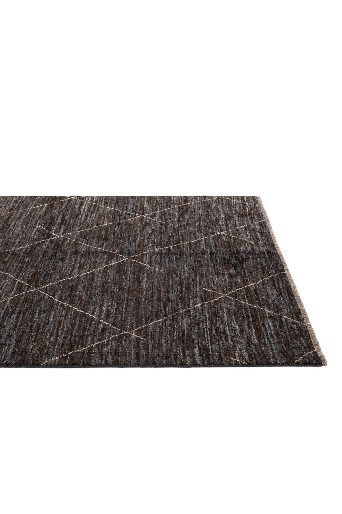 5' 2 x 7' 7 Hand Knotted Moroccan Wool Rug