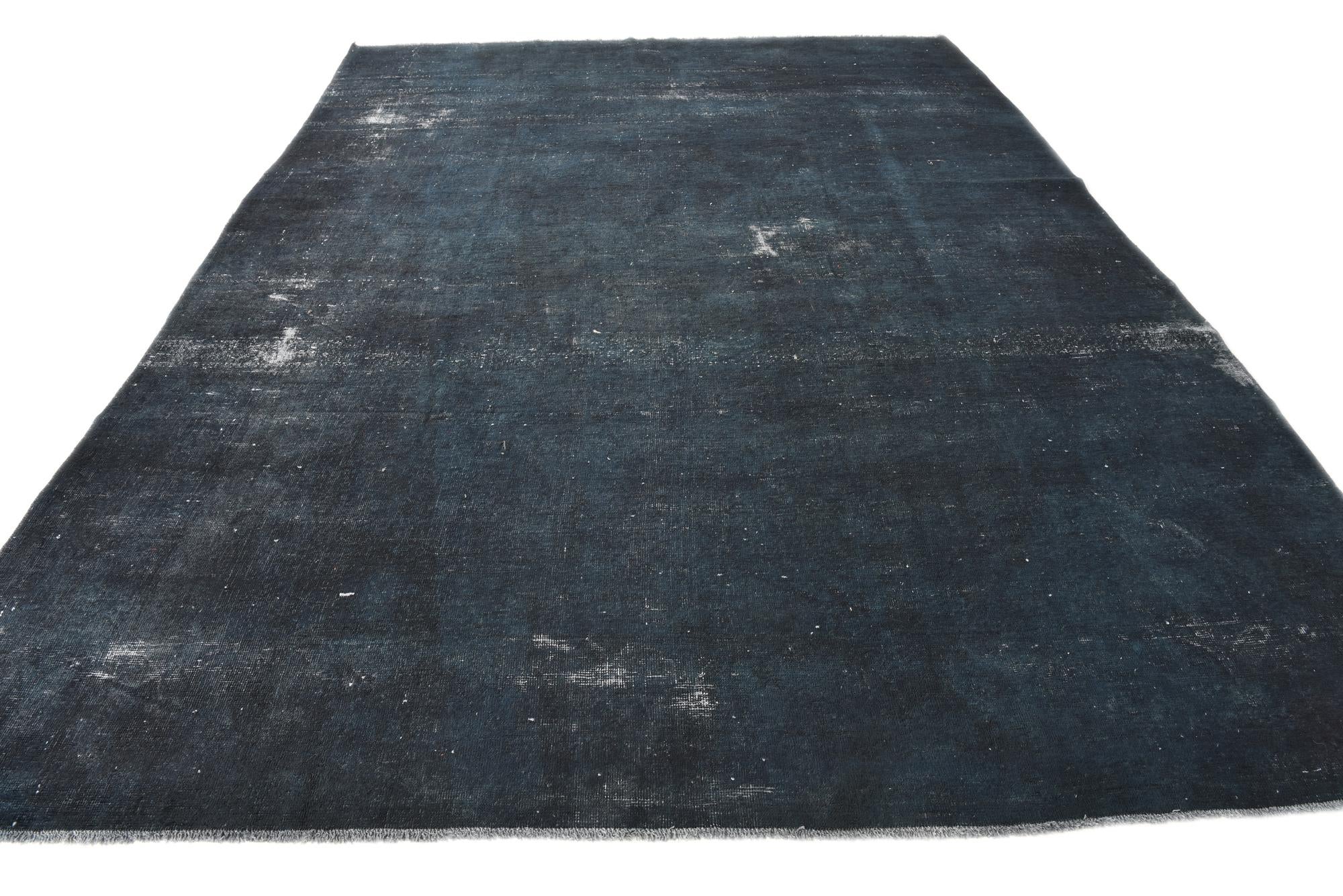 9' 5 x 12' 10 Hand Knotted Ultra Vintage Persian Wool Rug