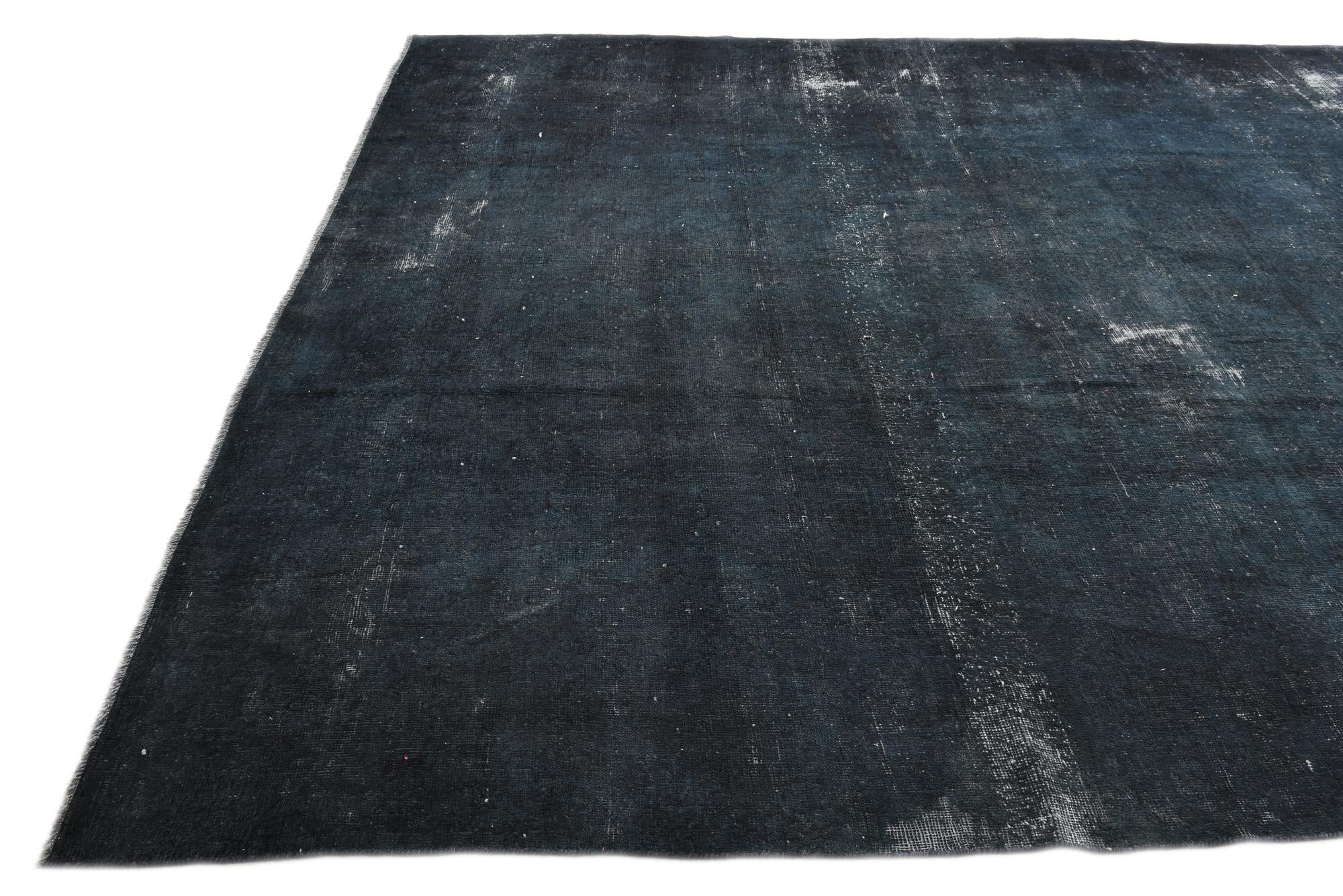 9' 5 x 12' 10 Hand Knotted Ultra Vintage Persian Wool Rug