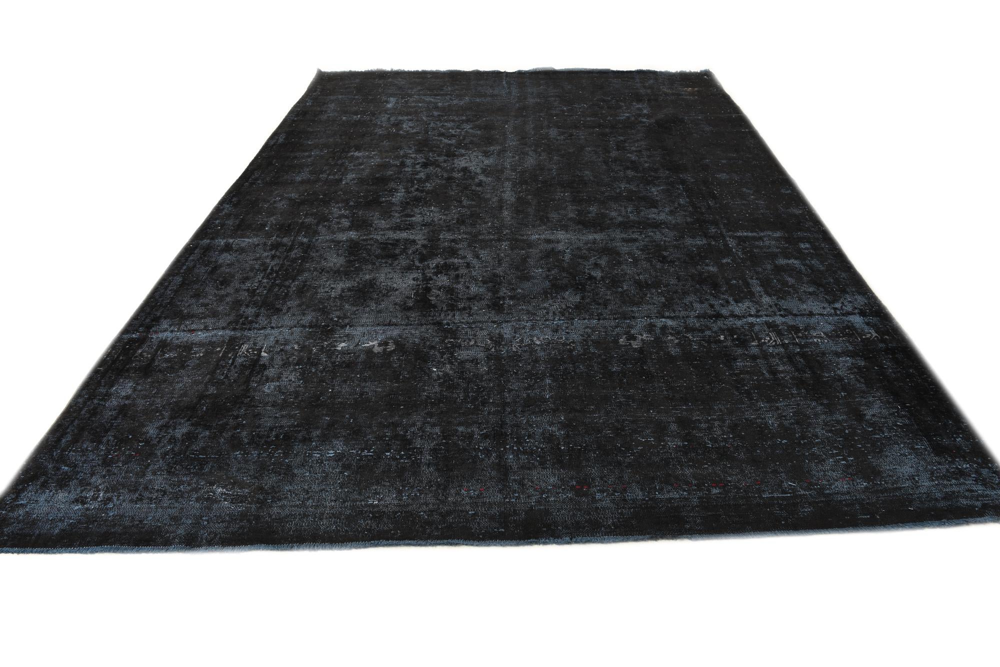 250cm x 370cm Hand Knotted Ultra Vintage Persian Wool Rug