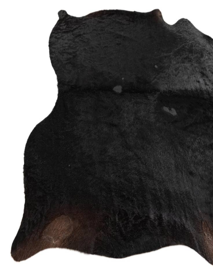 Detail image of 5' 9 x 6' 9 Cowhide Leather Rug