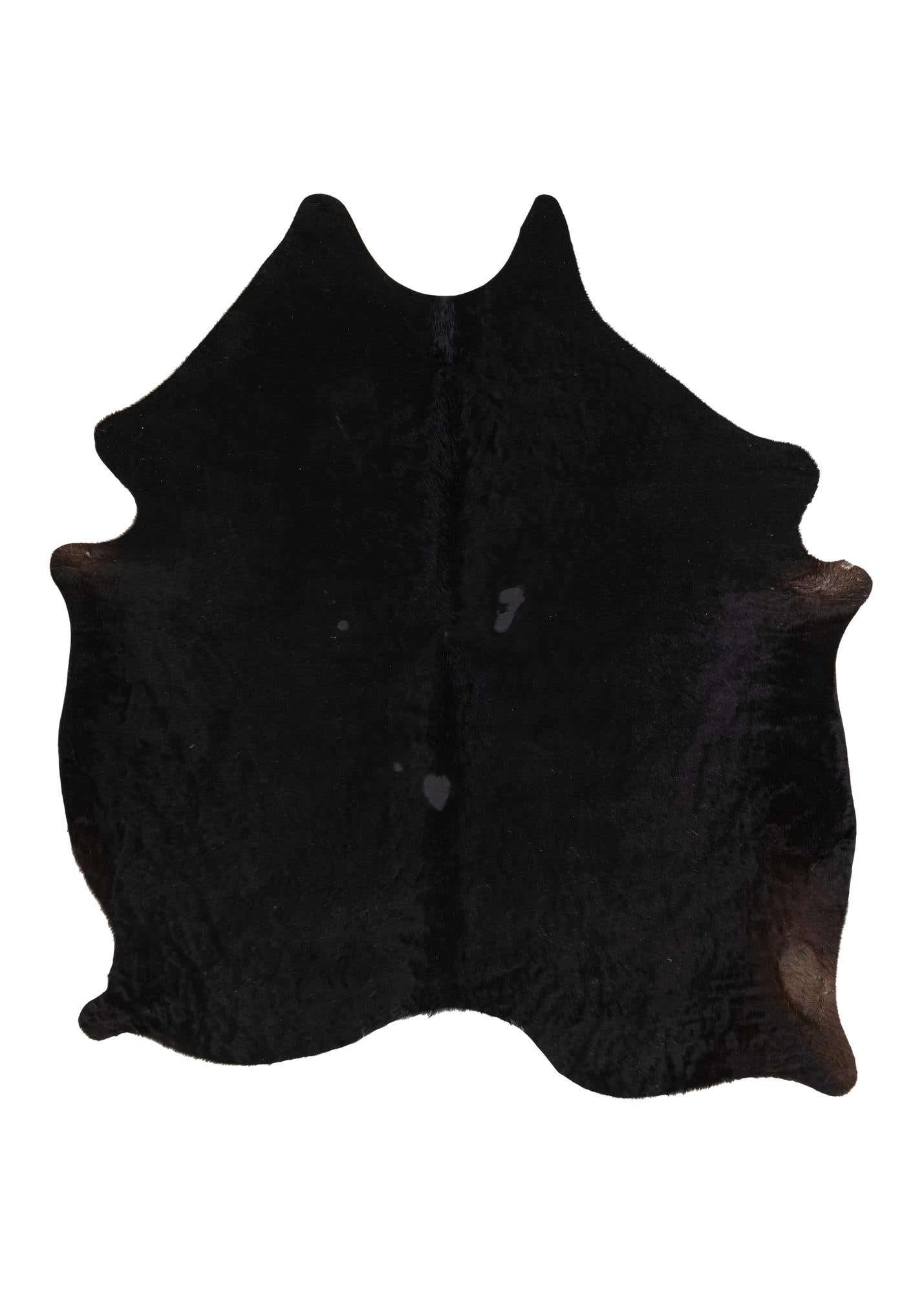 5' 9 x 6' 9 Cowhide Leather Rug