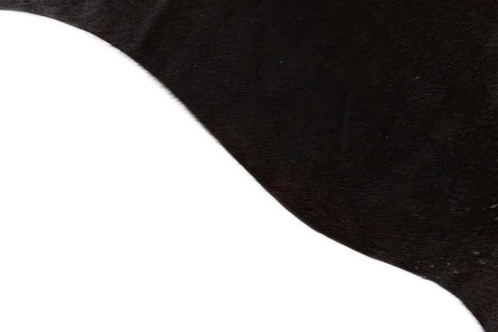 4' 9 x 5' Cowhide Leather Freeform Rug