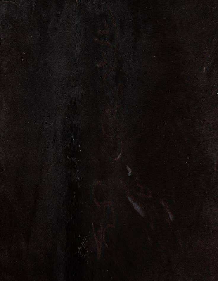 Detail image of 5' 1 x 5' 11 Cowhide Leather Rug